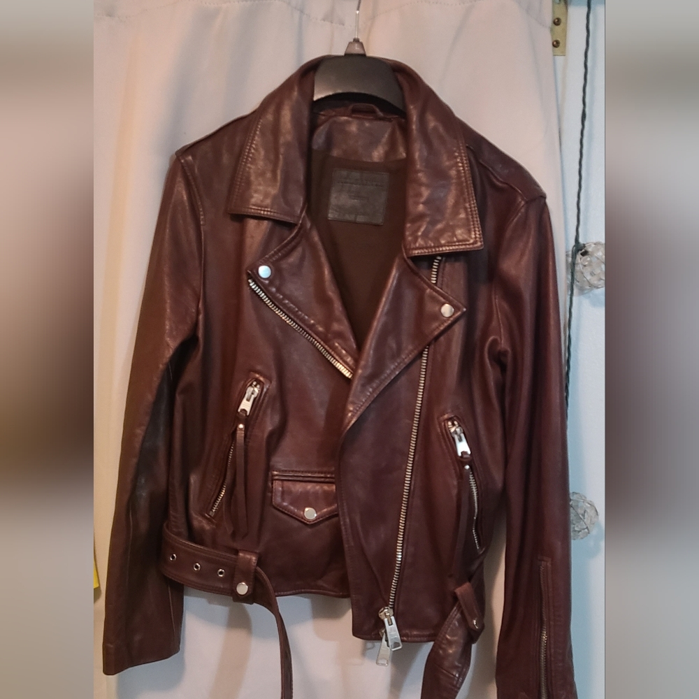 All Saints Leather Jacket